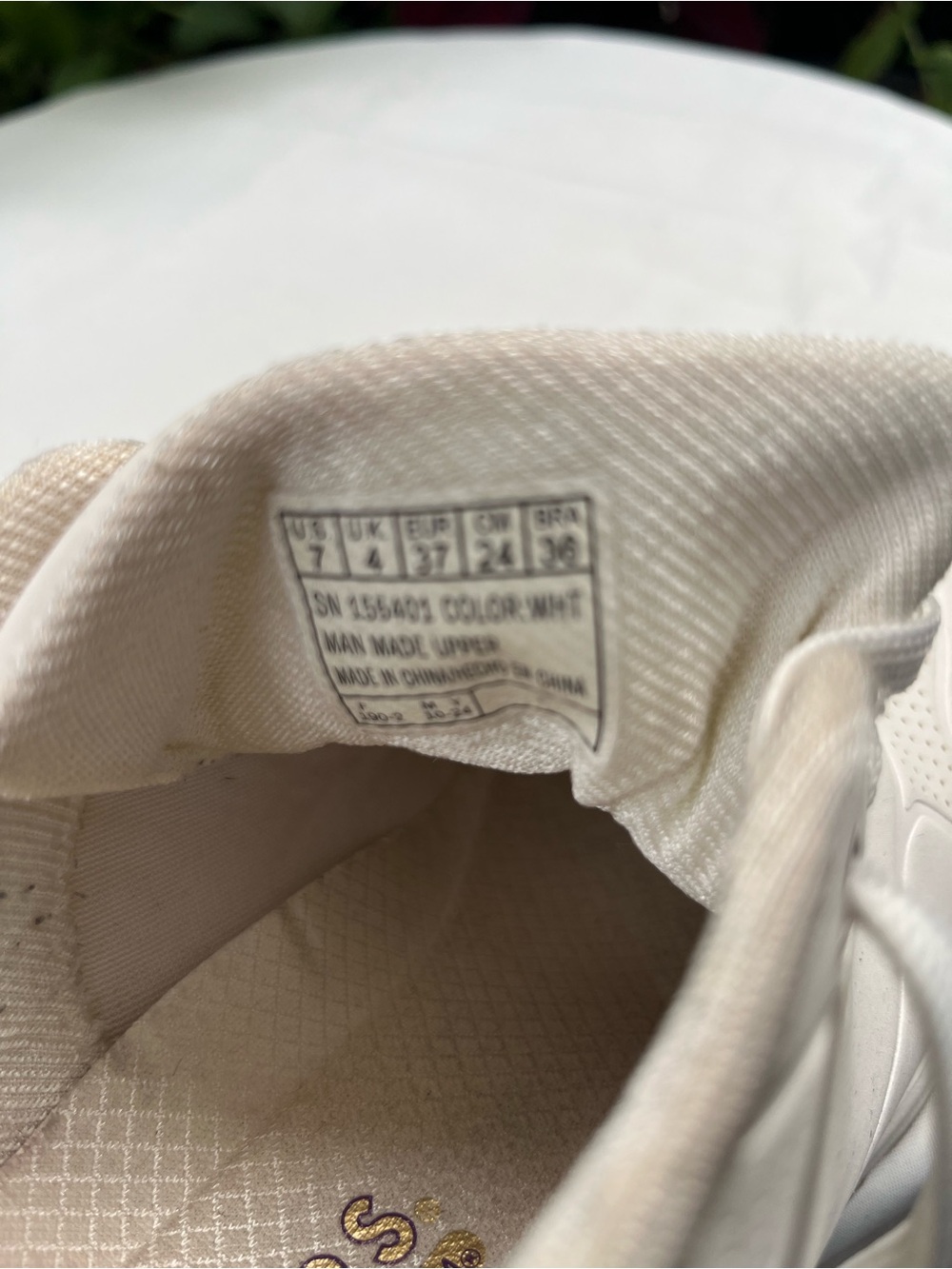 Skechers Women's Cream Lace-Up Athletic Sneakers - Picture 6 of 7